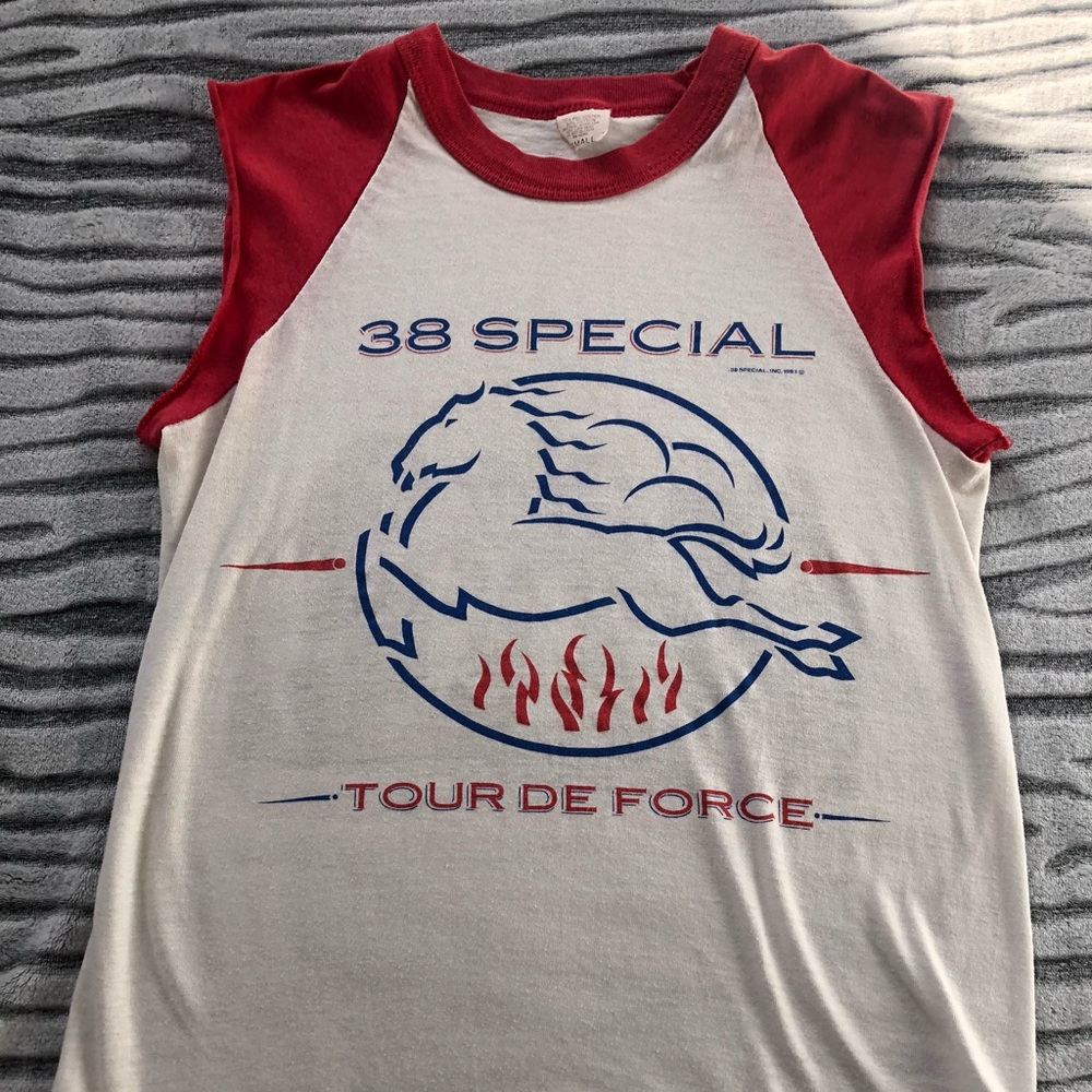 Vintage-  (actual vintage) 38 Special tee (1983)